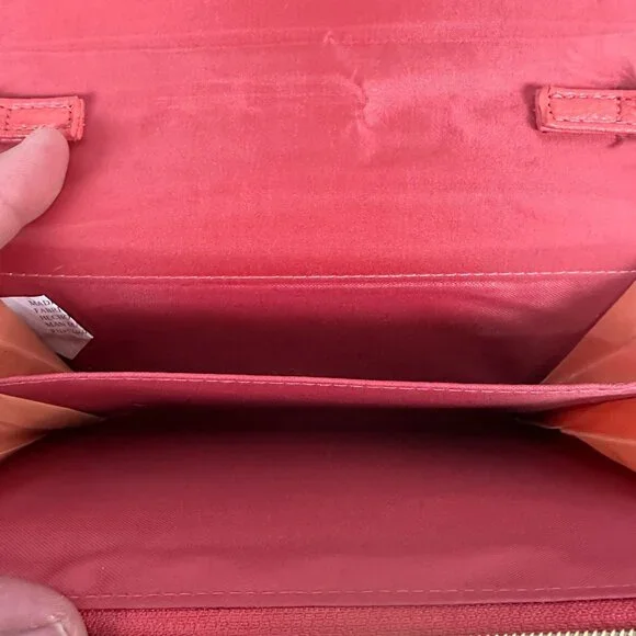 Leather Crossbody Bag With Adjustable Strap & Gold Ring Accents - Picture 9 of 9